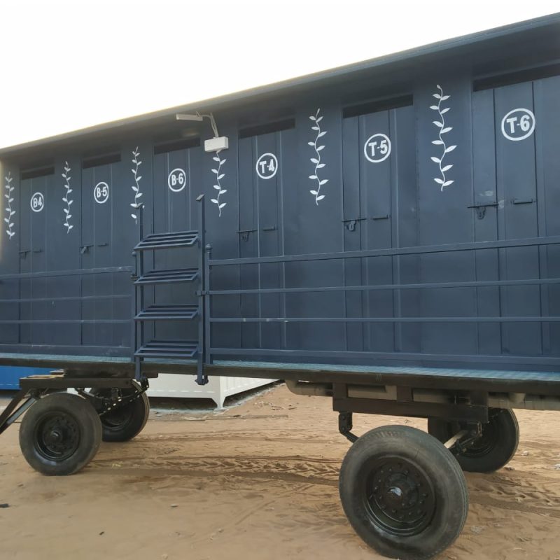 Mobile Toilet 6 Seater